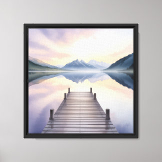 Waar de Geest Rust Canvas Afdruk