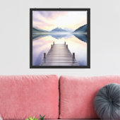 Waar de Geest Rust Canvas Afdruk (Insitu (Woonkamer))