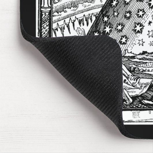 Waar de hemel en de aarde samenkomen muismat (Hoek)