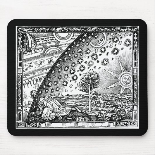 Waar de hemel en de aarde samenkomen muismat (Voorkant)