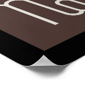 waar de herten en de antilope spelen poster (Hoek)