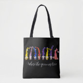 Waar de kabouters wonen tote bag (Voorkant)