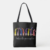 Waar de kabouters wonen tote bag (Achterkant)