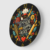 Waar de keuken is mijn Gelukkig Grote Klok (Hoek)