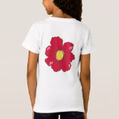 Waar de lente mij ontmoet t-shirt (Achterkant)