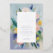 Waar de Liefde de Uitnodiging van de Folie van het (Voorkant)