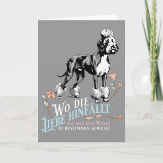 Waar de liefde valt Duitse Doggen Versie