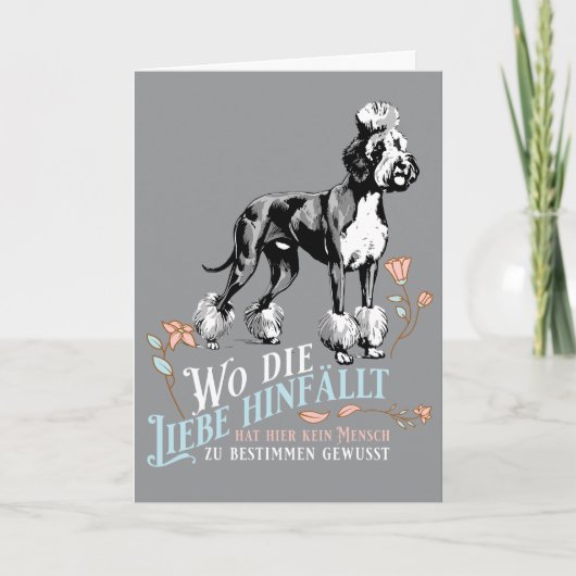 Waar de liefde valt Duitse Doggen Versie (Voorkant)