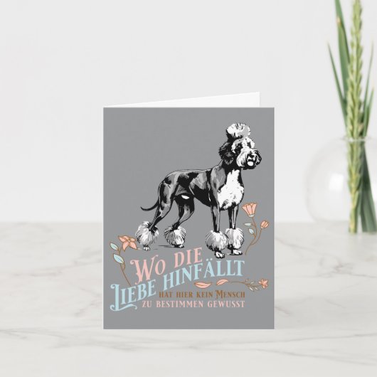 Waar de liefde valt Duitse Doggen Versie (Voorkant)