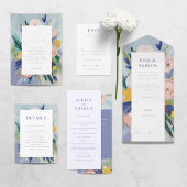 Waar de liefde weduwschap met RSVP-kaart groeit All In One Uitnodiging