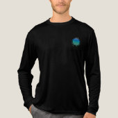 Waar de lucht de diepte ontmoet Tri-Blend shirt (Voorkant volledig)