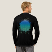 Waar de lucht de diepte ontmoet Tri-Blend shirt (Achterkant)