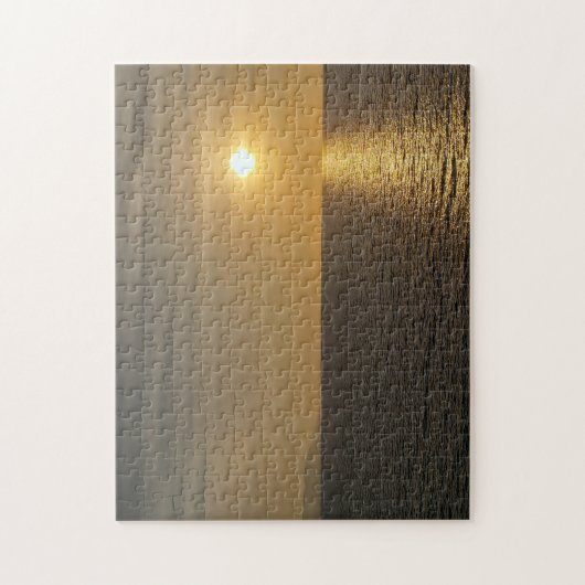 Waar de lucht de zee ontmoet legpuzzel (Verticaal)