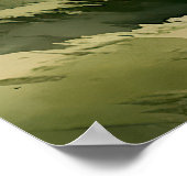 Waar de lucht stille zand ontmoet - Devon Seascape Poster (Hoek)