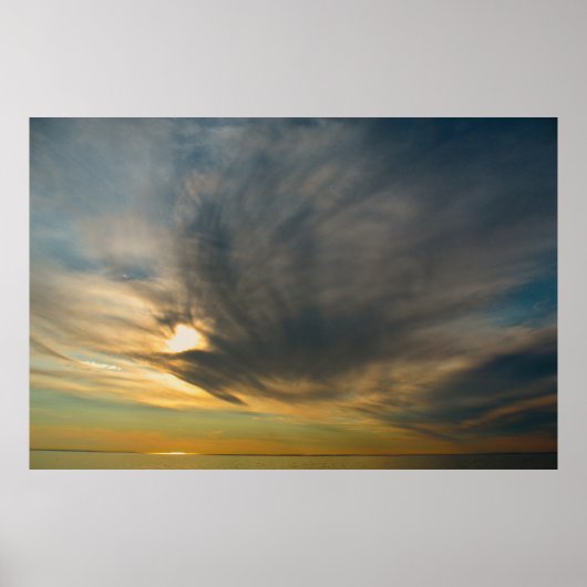 Waar de lucht stilvalt poster (Voorkant)