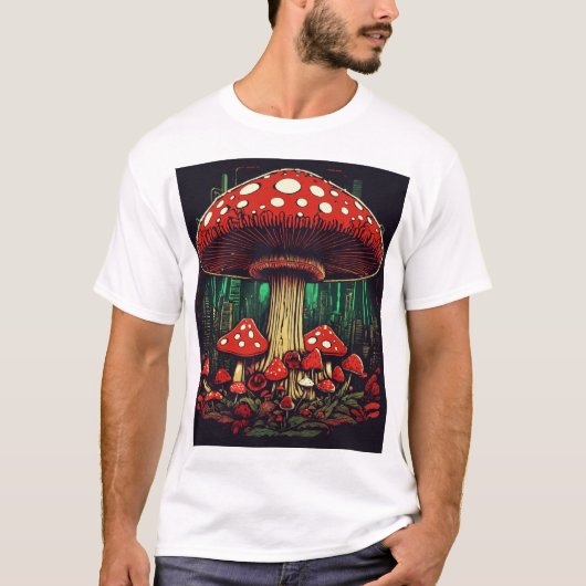 Waar de natuur de horizon raakt" t-shirt (Voorkant)