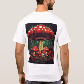 Waar de natuur de horizon raakt" t-shirt (Achterkant)