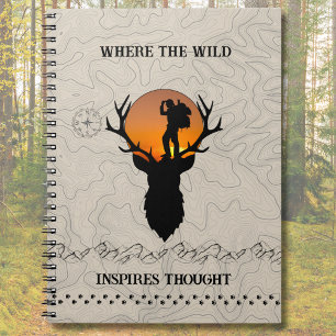 Waar de natuur inspiratie biedt Wilderness Journal Notitieboek