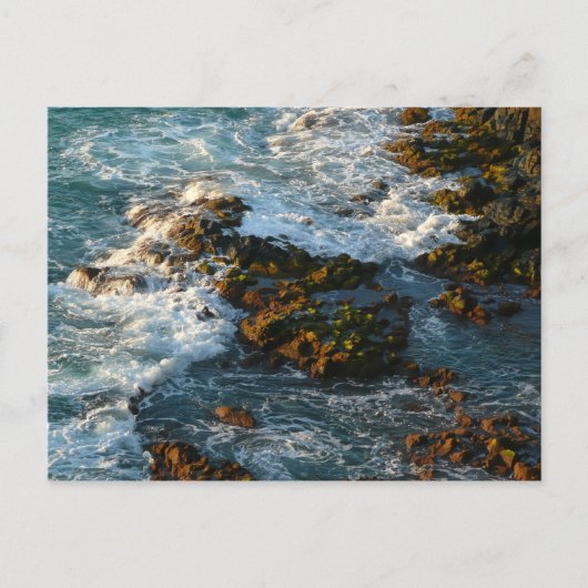 Waar de oceaan de Rocks ontmoet Briefkaart (Voorkant)