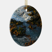 Waar de oceaan de Rocks ontmoet Keramisch Ornament (Rechts)