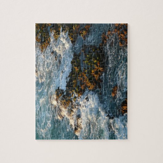 Waar de oceaan de Rocks ontmoet Legpuzzel (Verticaal)