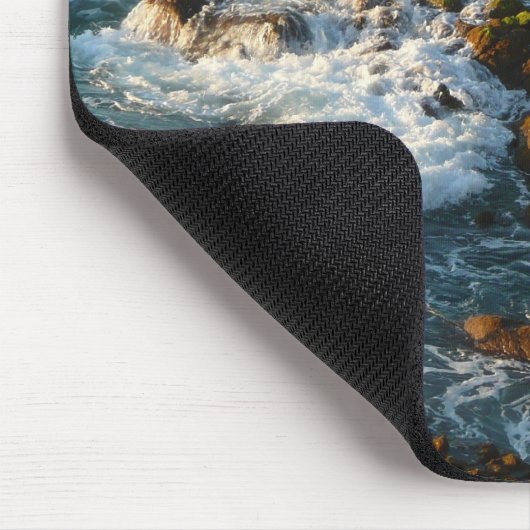 Waar de oceaan de Rocks ontmoet Muismat (Hoek)