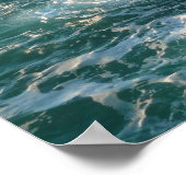 Waar de oceaan de Rocks ontmoet Poster (Hoek)