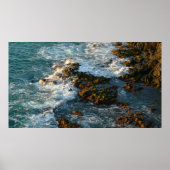 Waar de oceaan de Rocks ontmoet Poster (Voorkant)