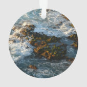 Waar de oceaan de rotsen ontmoet ornament (achterkant)