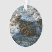 Waar de oceaan de rotsen ontmoet ornament (voorkant)