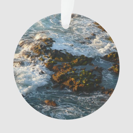 Waar de oceaan de rotsen ontmoet ornament (voorkant)