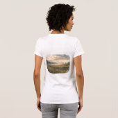 Waar de ochtend begint t-shirt (Achterkant volledig)