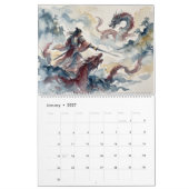 Waar de pruimenbloesems vallen kalender (Jan 2027)