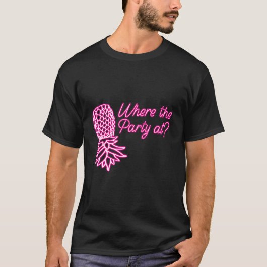 Waar de Py bij Swinger Eapple symbool T-shirt (Voorkant)