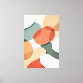 Waar de randen leren te rusten canvas afdruk