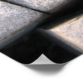 Waar de randen samenkomen, druk poster (Hoek)