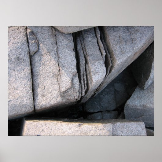 Waar de randen samenkomen, druk poster (Voorkant)