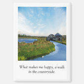 Waar de rivier eindigt magneet (Voorkant)