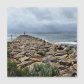 Waar de rotsen het Zee ontmoeten - Bastion Point (Voorkant)