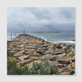 Waar de rotsen het Zee ontmoeten - Bastion Point