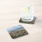 Waar de rotsen het Zee ontmoeten - Bastion Point Bier Onderzetter (Rechterzijde)