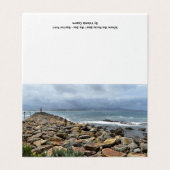 Waar de rotsen het Zee ontmoeten - Bastion Point Kaart (Buitenkant ongevouwen)