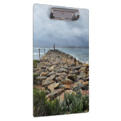 Waar de rotsen het Zee ontmoeten - Bastion Point Klembord (Rechts)