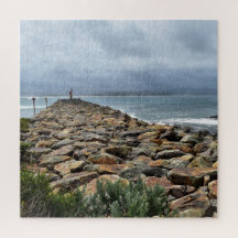 Waar de rotsen het Zee ontmoeten - Bastion Point