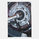 Waar de Rubber aan de weg voldoet Theedoek (Verticaal)