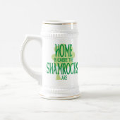 waar de shamrocken steins zijn bierpul (Links)