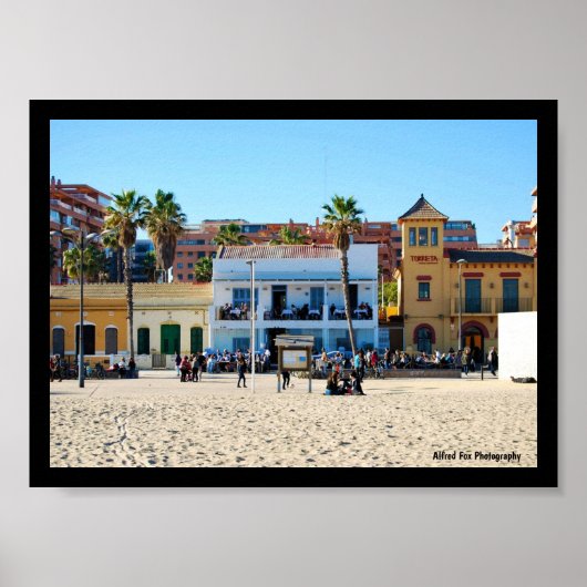 Waar de stad de zand ontmoet poster (Voorkant)