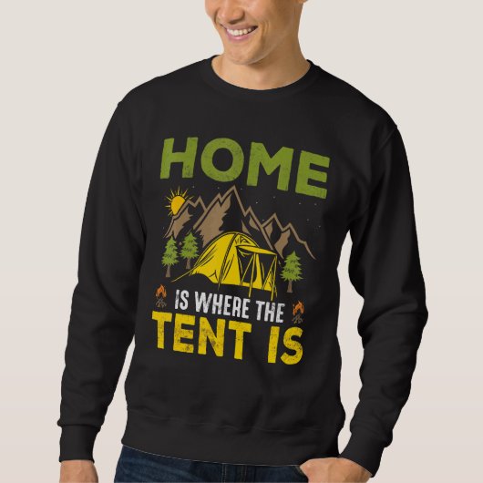 Waar de tent trui (Voorkant)