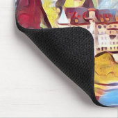 Waar de Unicorns Pop Art spelen, Mousepad Muismat (Hoek)