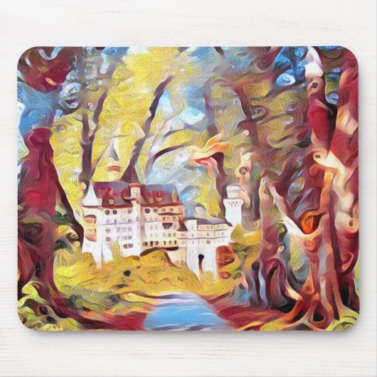 Waar de Unicorns Pop Art spelen, Mousepad Muismat (Voorkant)